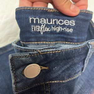 Maurice’s high rise wide leg jeans